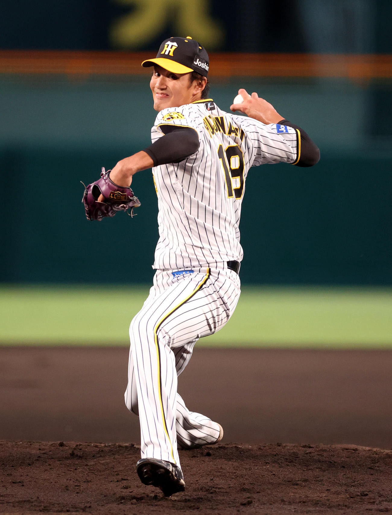 22年9月、巨人戦に先発し力投する藤浪晋太郎