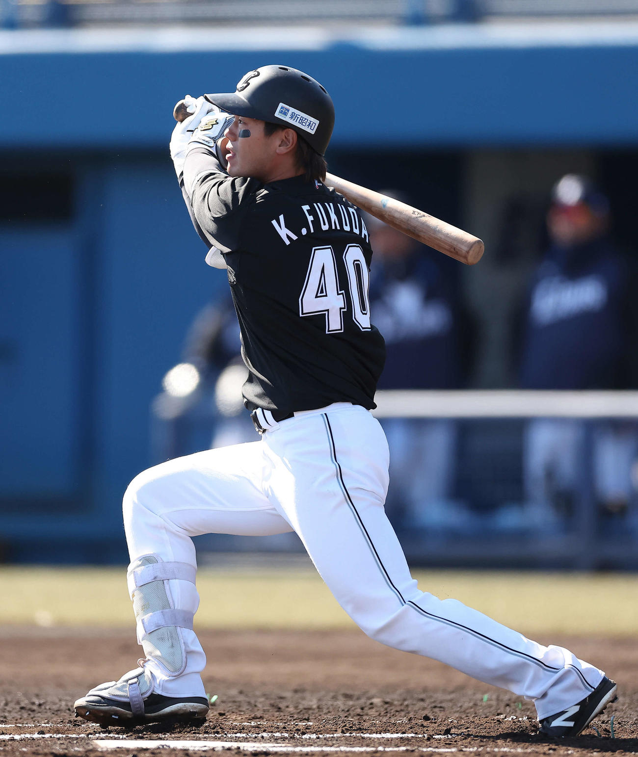 ロッテ福田光輝（2023年2月26日撮影）