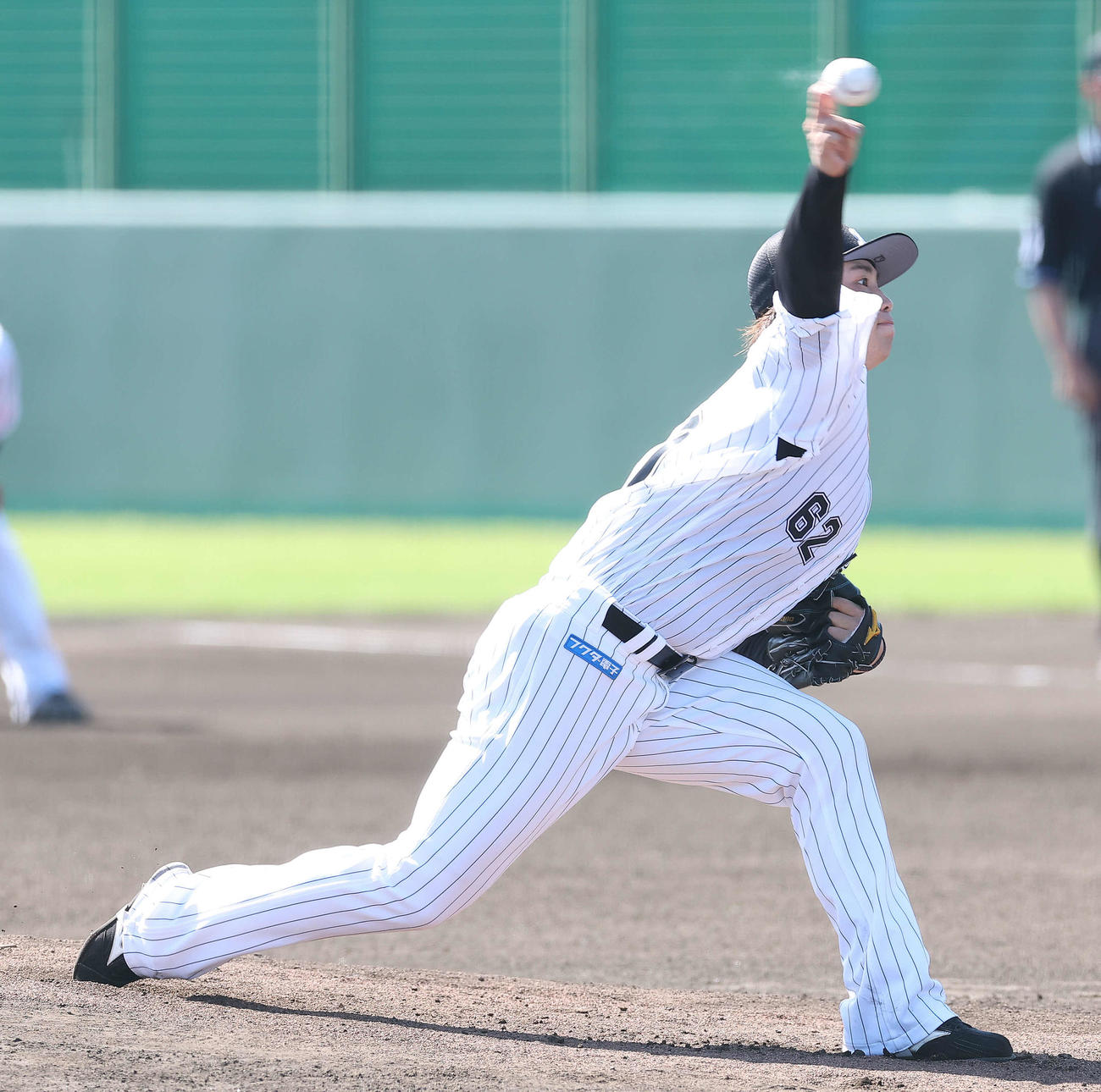 ロッテ森遼大朗（2023年2月撮影）