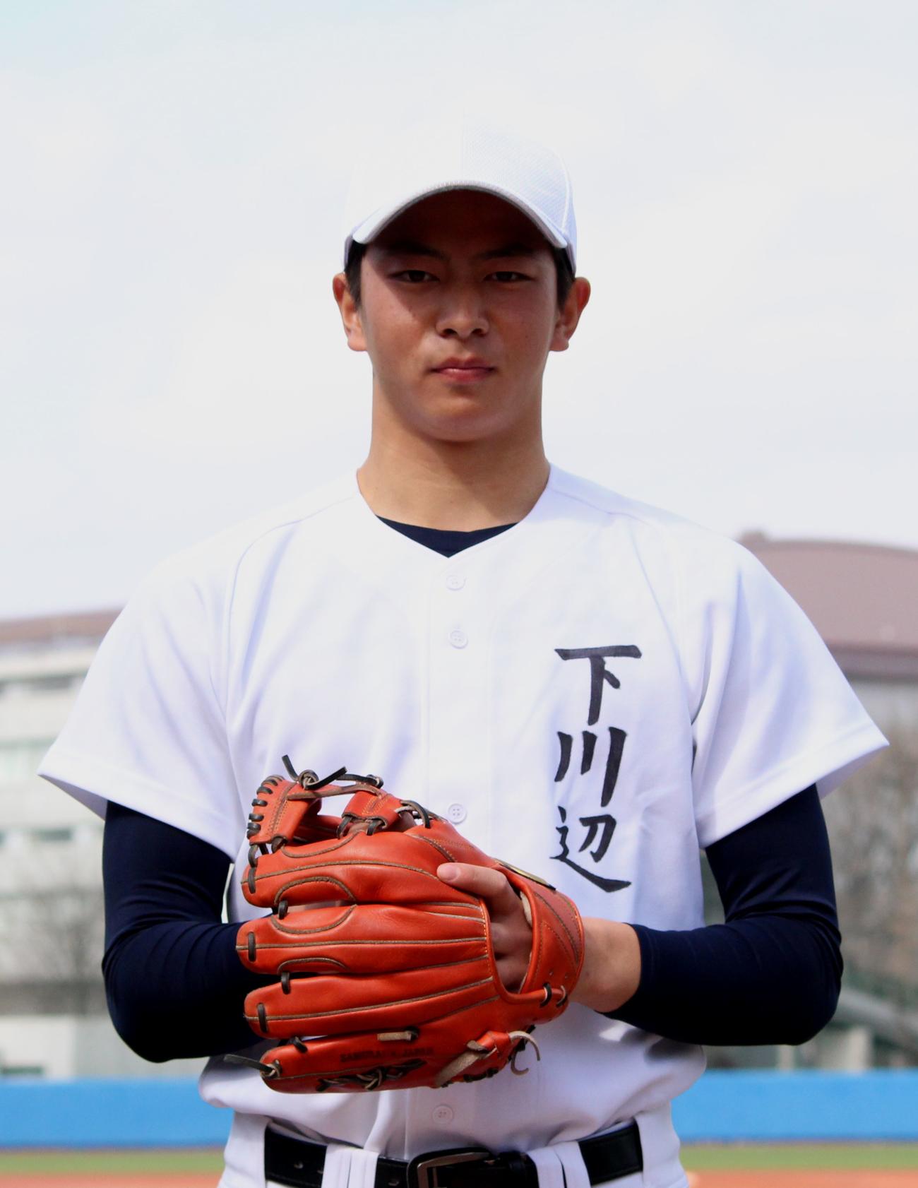 立大に進学予定の国学院久我山・下川辺（撮影・保坂恭子）