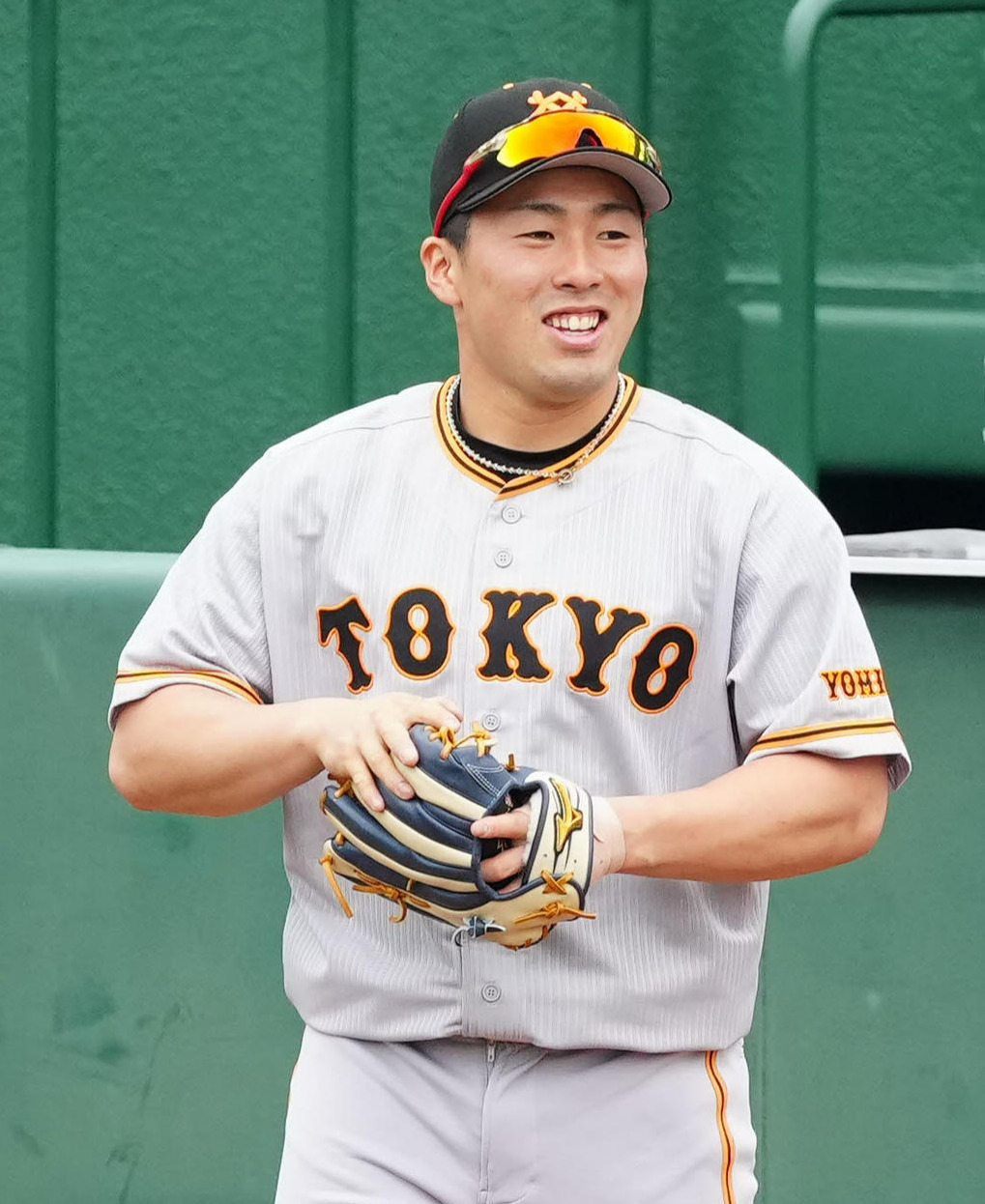 巨人浅野翔吾（2023年2月12日撮影）