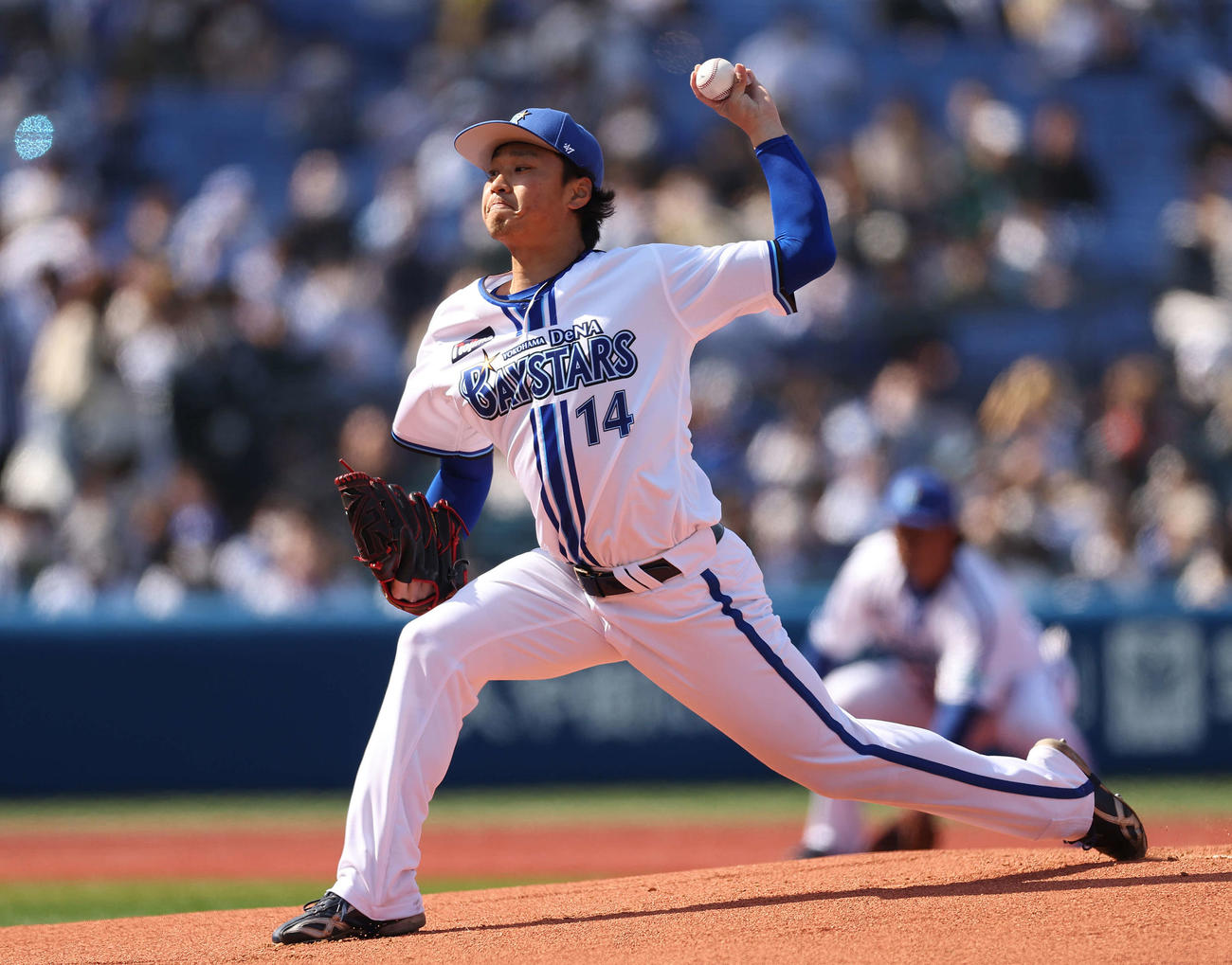 DeNA石田健大（2023年3月4日撮影）