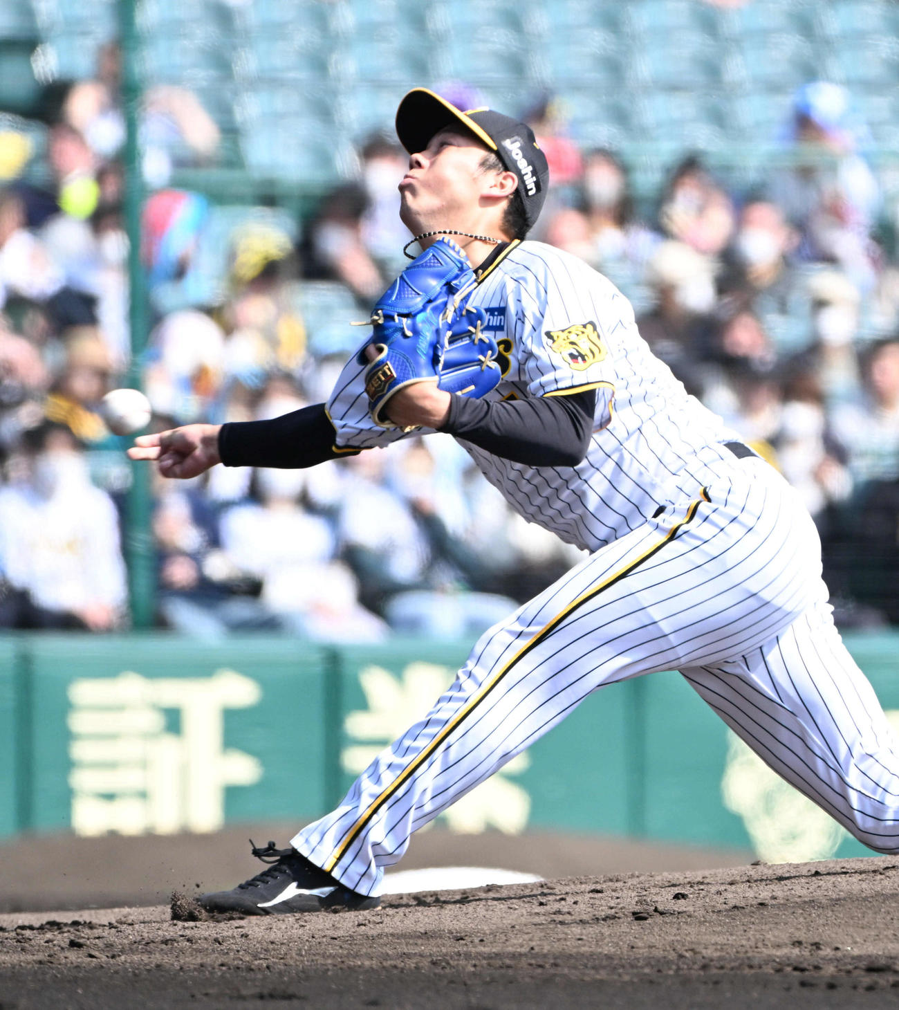 阪神の開幕投手に決まった青柳