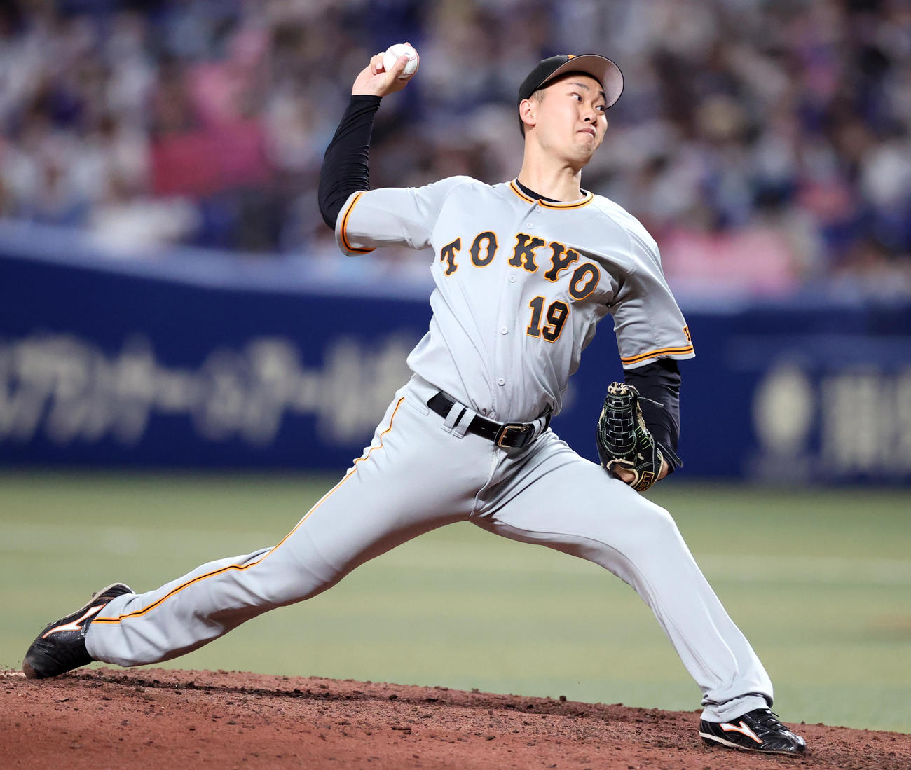 巨人山崎伊（2022年9月25日撮影）