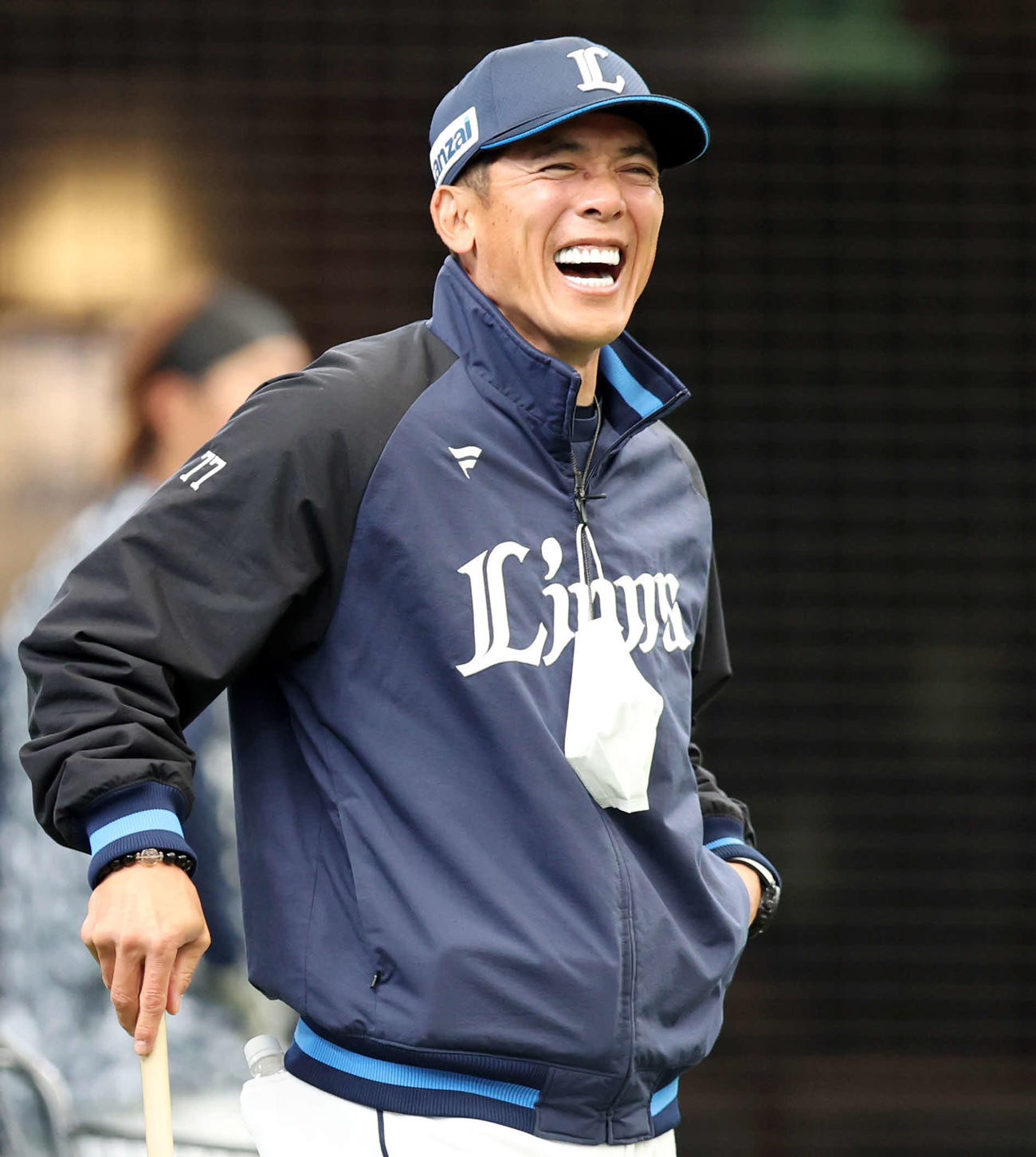 松井稼頭央監督（2023年3月12日撮影）