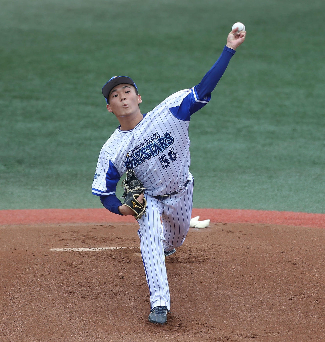 DeNA高田琢登（2022年8月4日撮影）