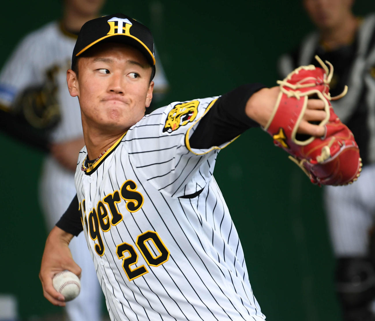 阪神森木大智（2022年2月撮影）