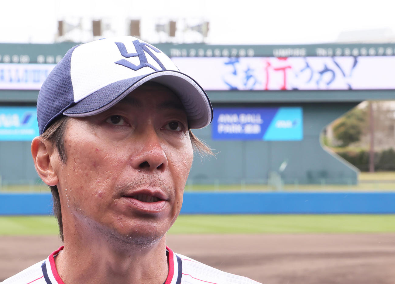 ヤクルト高津臣吾監督（2023年2月27日撮影）