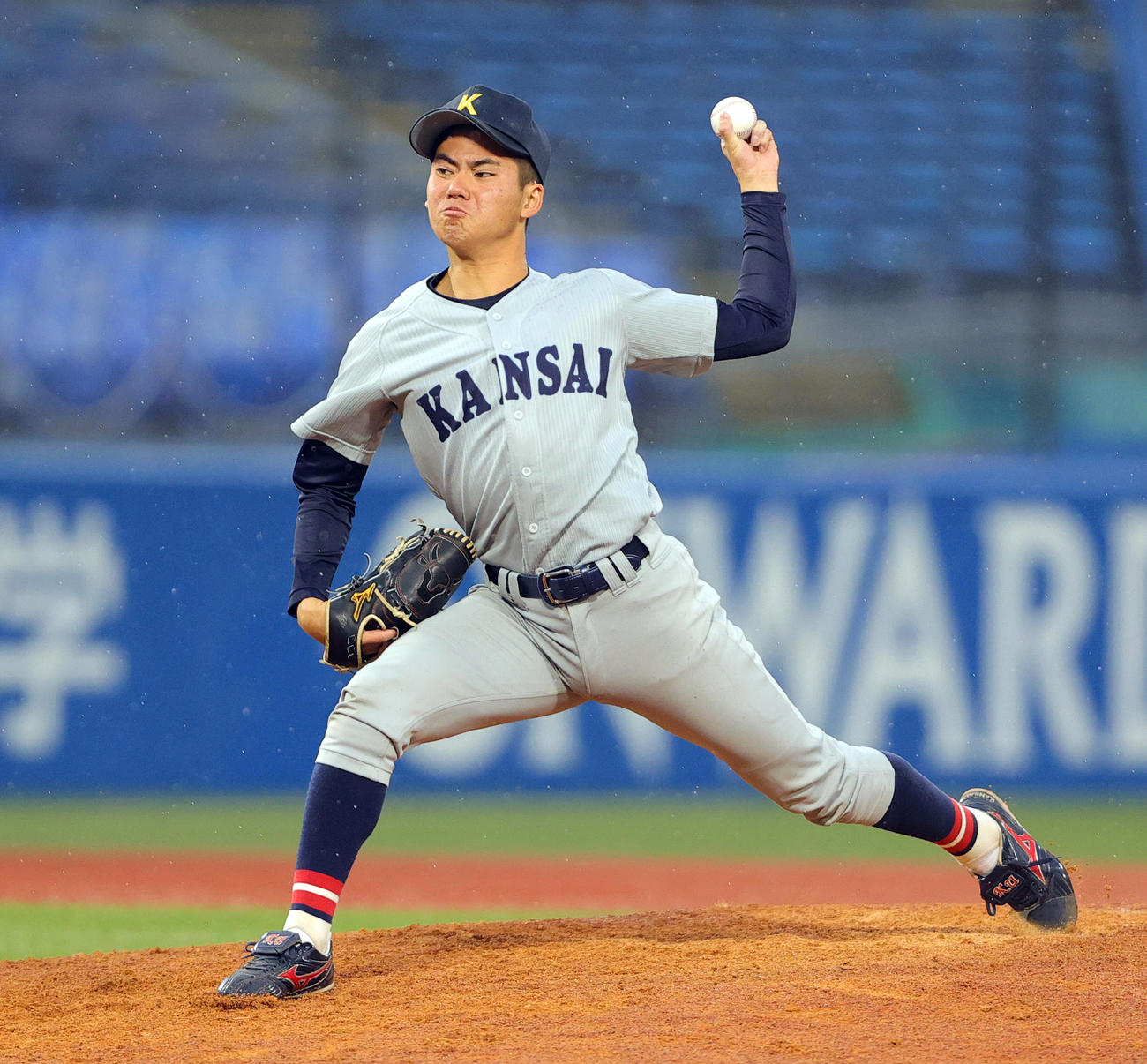 関大・金丸夢斗（2022年11月20日撮影）