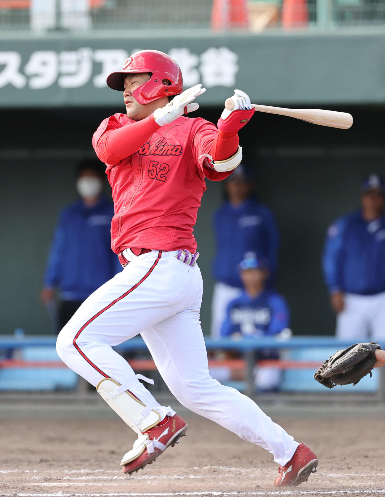 広島末包昇太（2023年2月26日撮影）