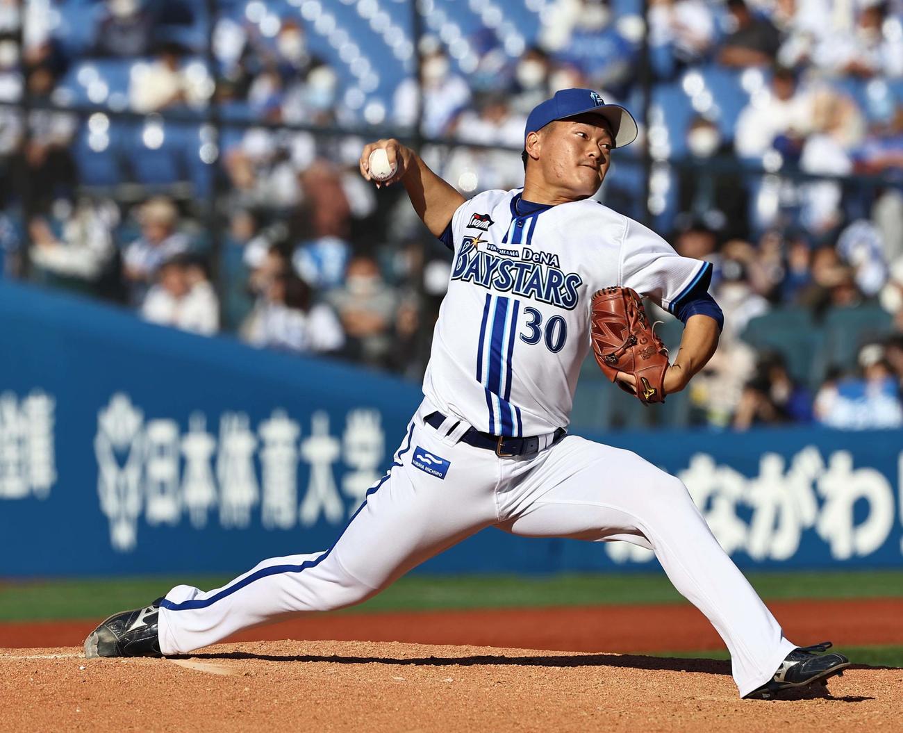 DeNA三浦銀二（2023年3月撮影）