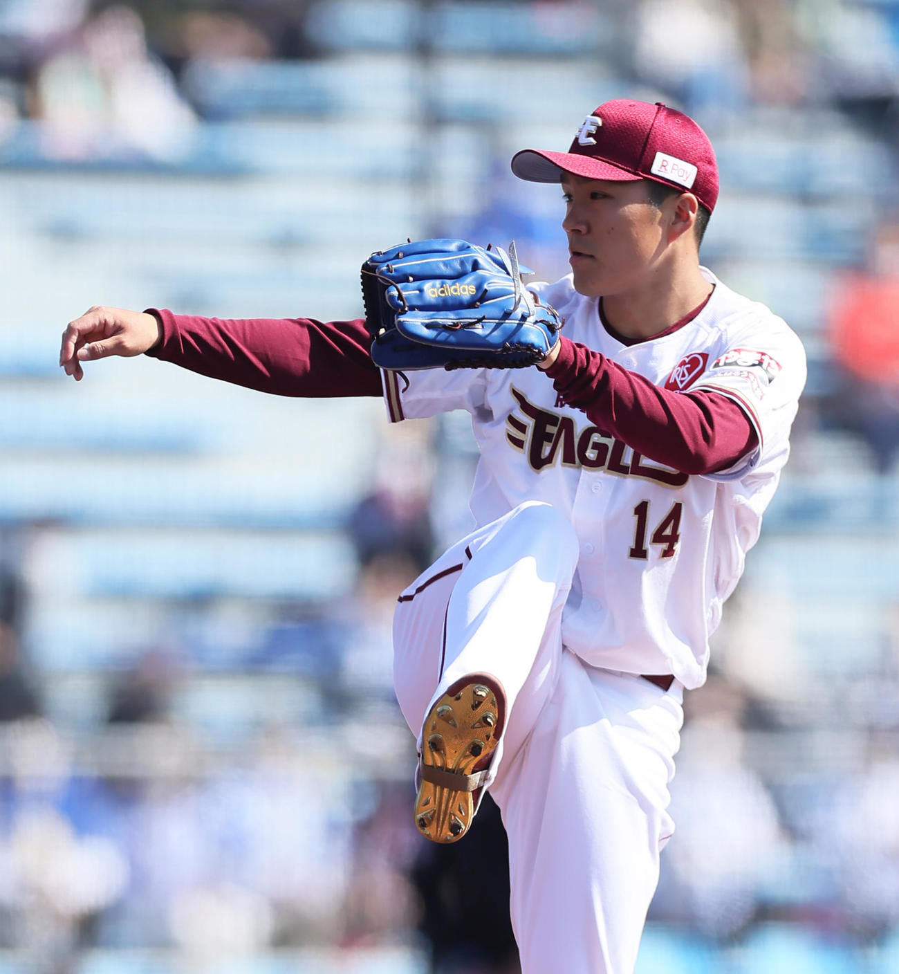 楽天則本昂大（2023年3月7日撮影）