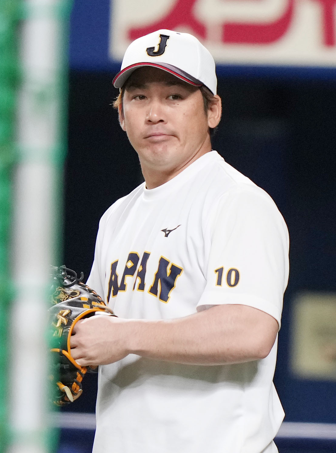 侍ジャパン甲斐拓也（2023年3月3日撮影）