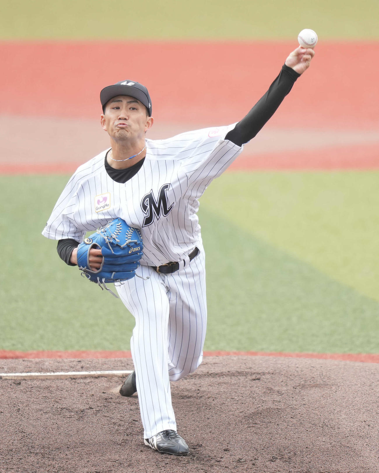ロッテ小島和哉（2023年3月17日撮影）