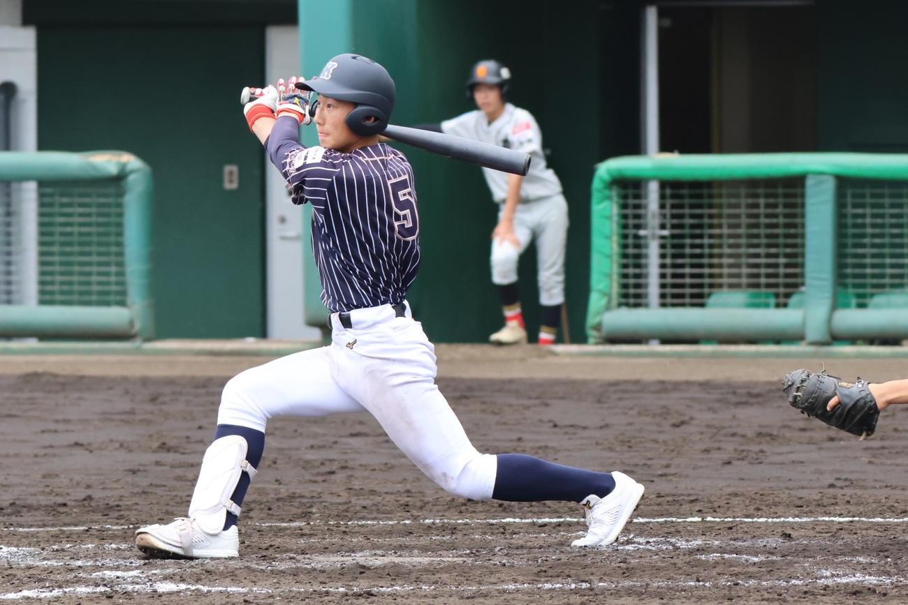 ポニーリーグ第7回全日本選抜中学硬式野球大会が開幕した。江東ライオンズ対沖縄ダイヤモンドから（撮影・大橋直志）