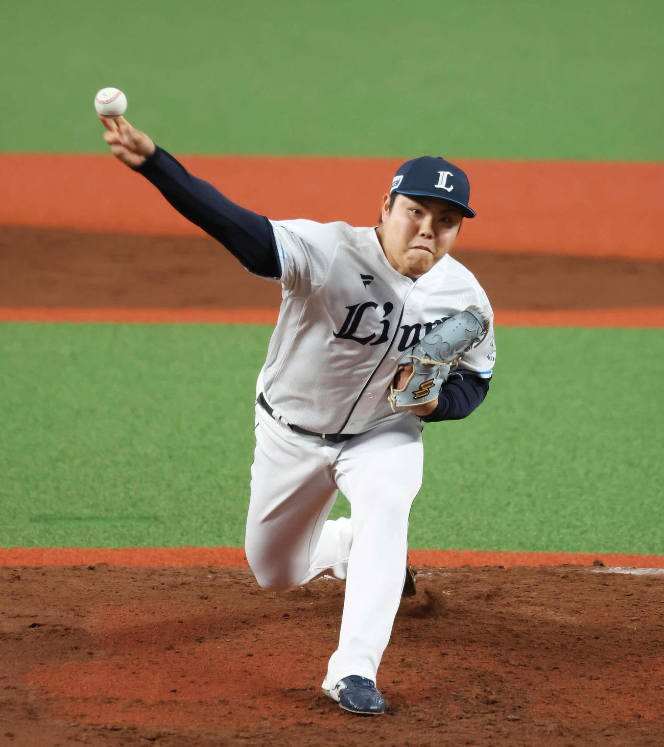 西武対DeNA　西武2人目、今季から先発転向の平良（撮影・丹羽敏通）
