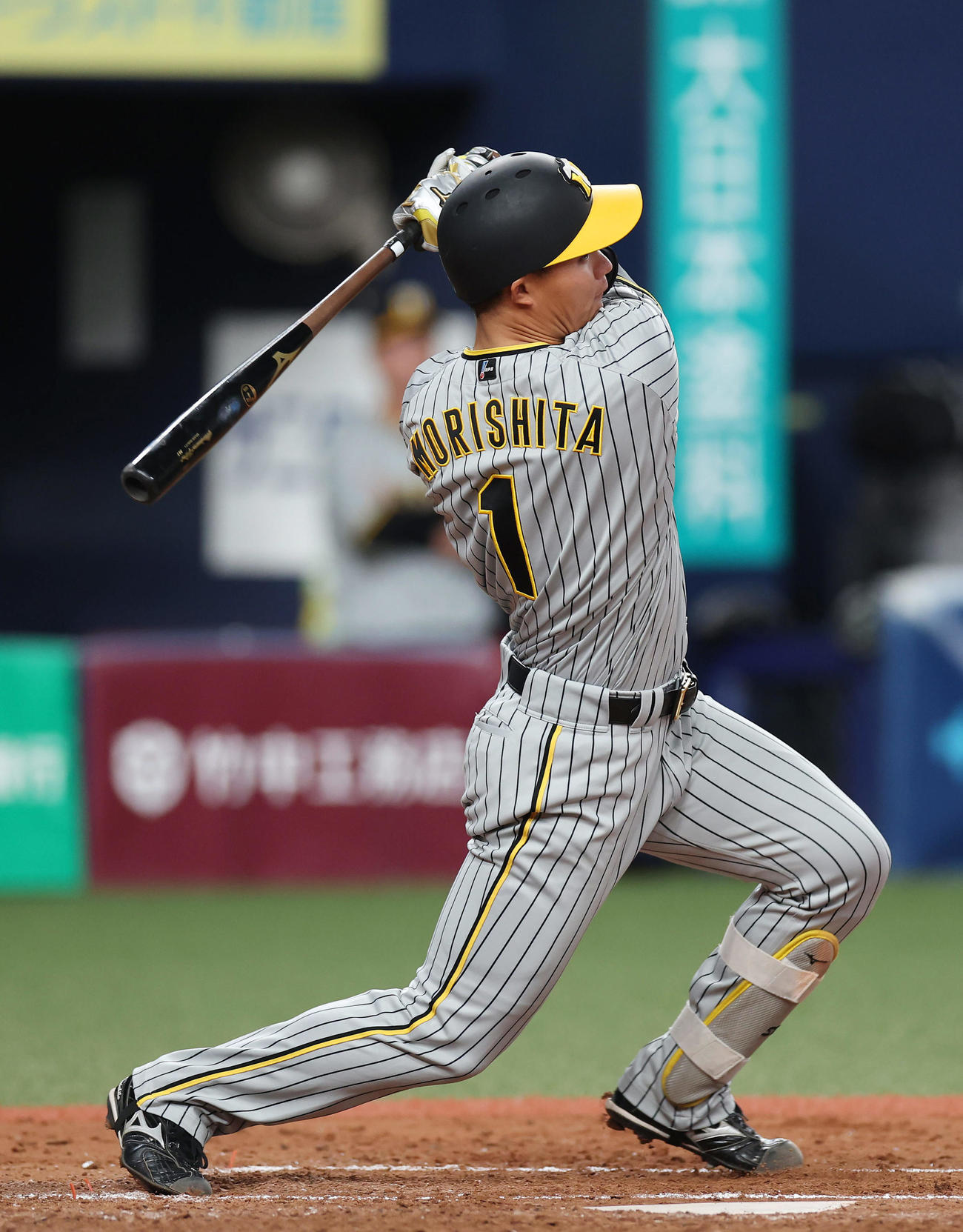 オリックス対阪神　4回表阪神1死満塁、二ゴロに倒れる森下（撮影・前田充）