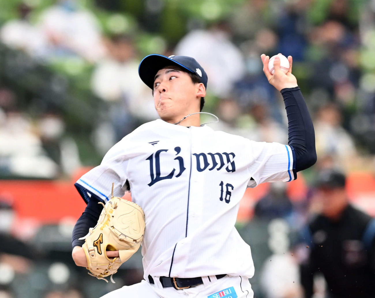 西武隅田知一郎（2023年3月22日撮影）
