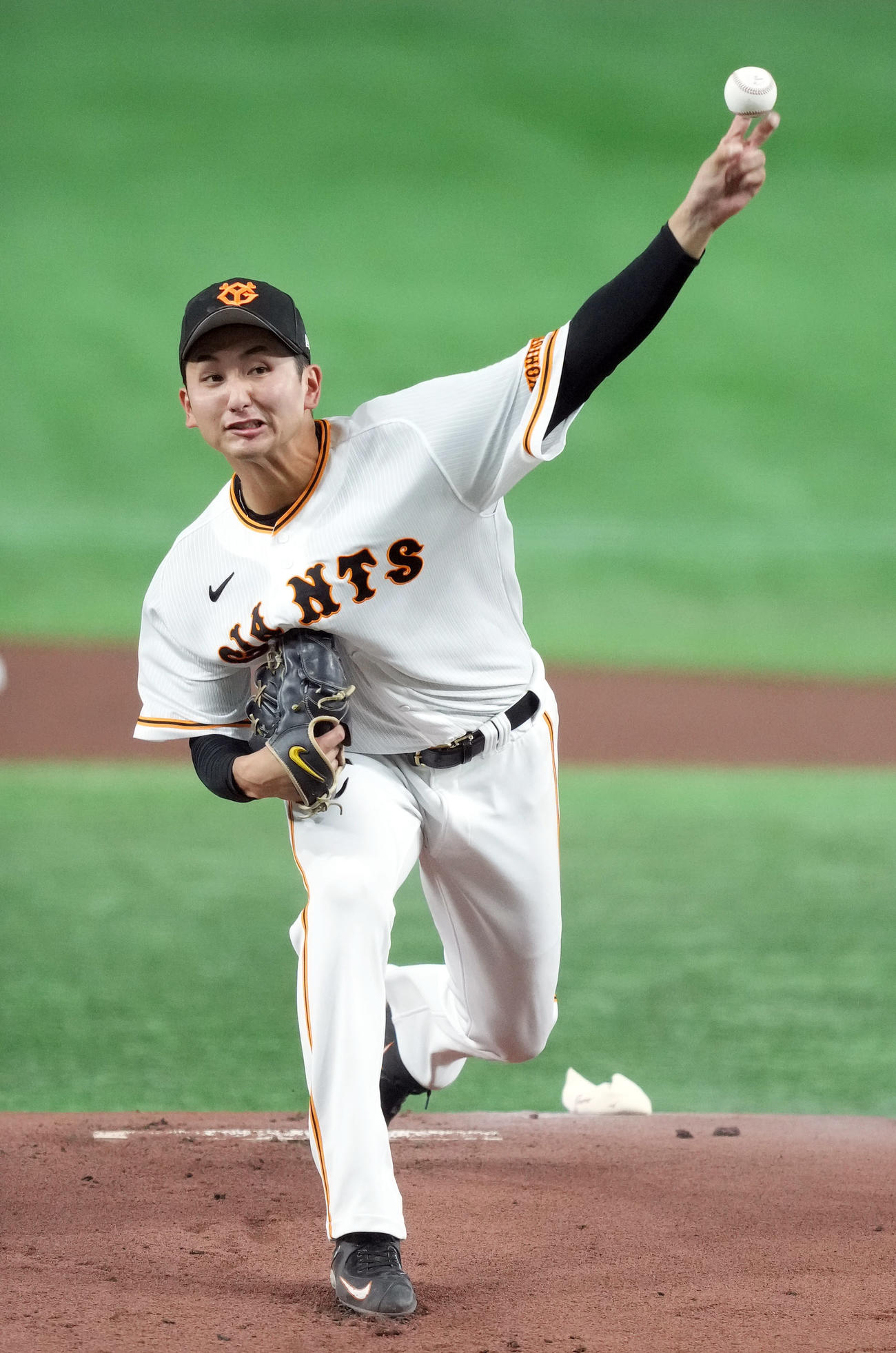 巨人横川凱（2023年3月21日撮影）