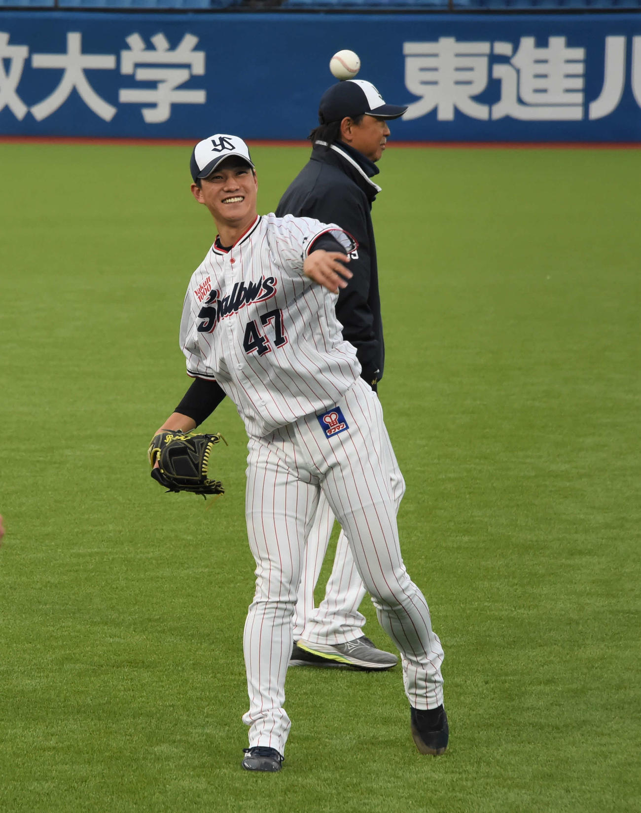 ヤクルト高橋奎二（2023年3月28日撮影）