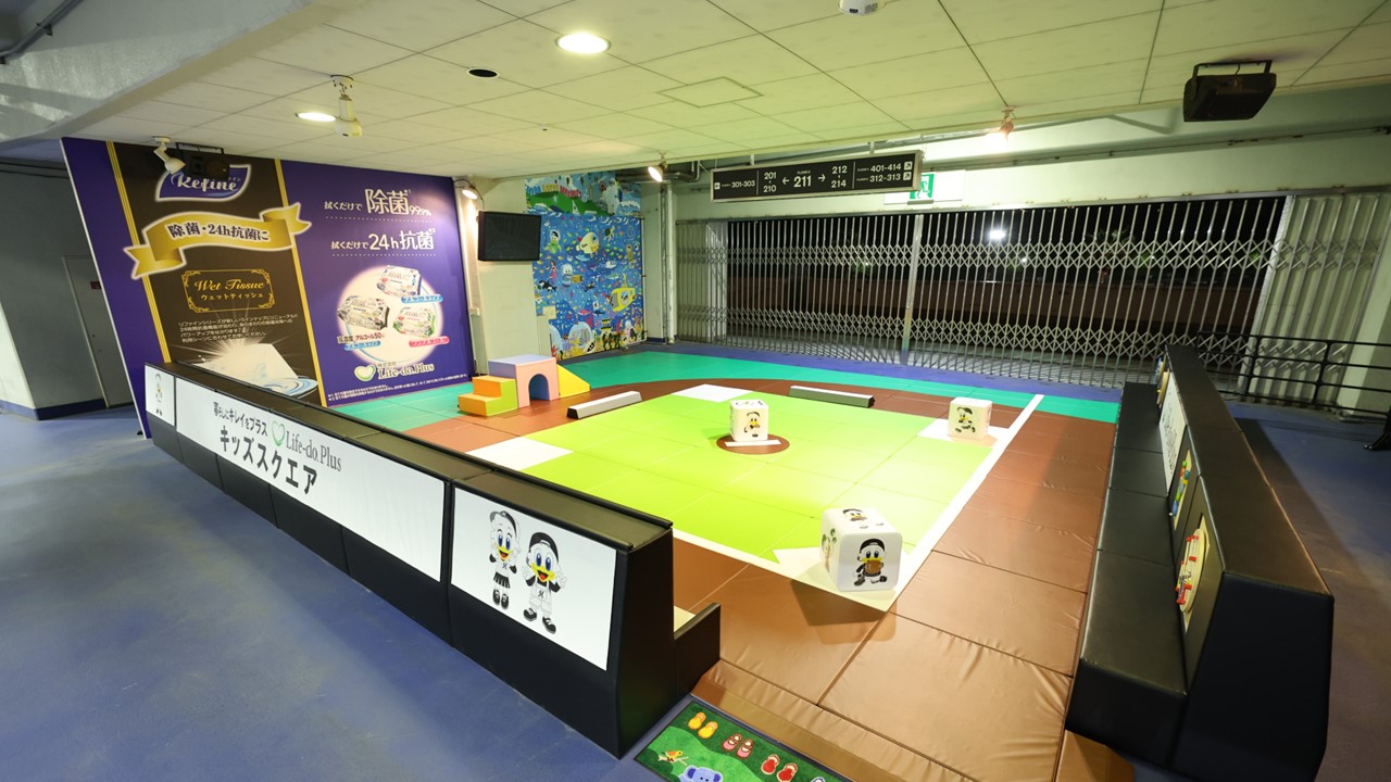 リニューアルされたZOZOマリンスタジアムの「Life－do．Plusキッズスクエア」（球団提供）