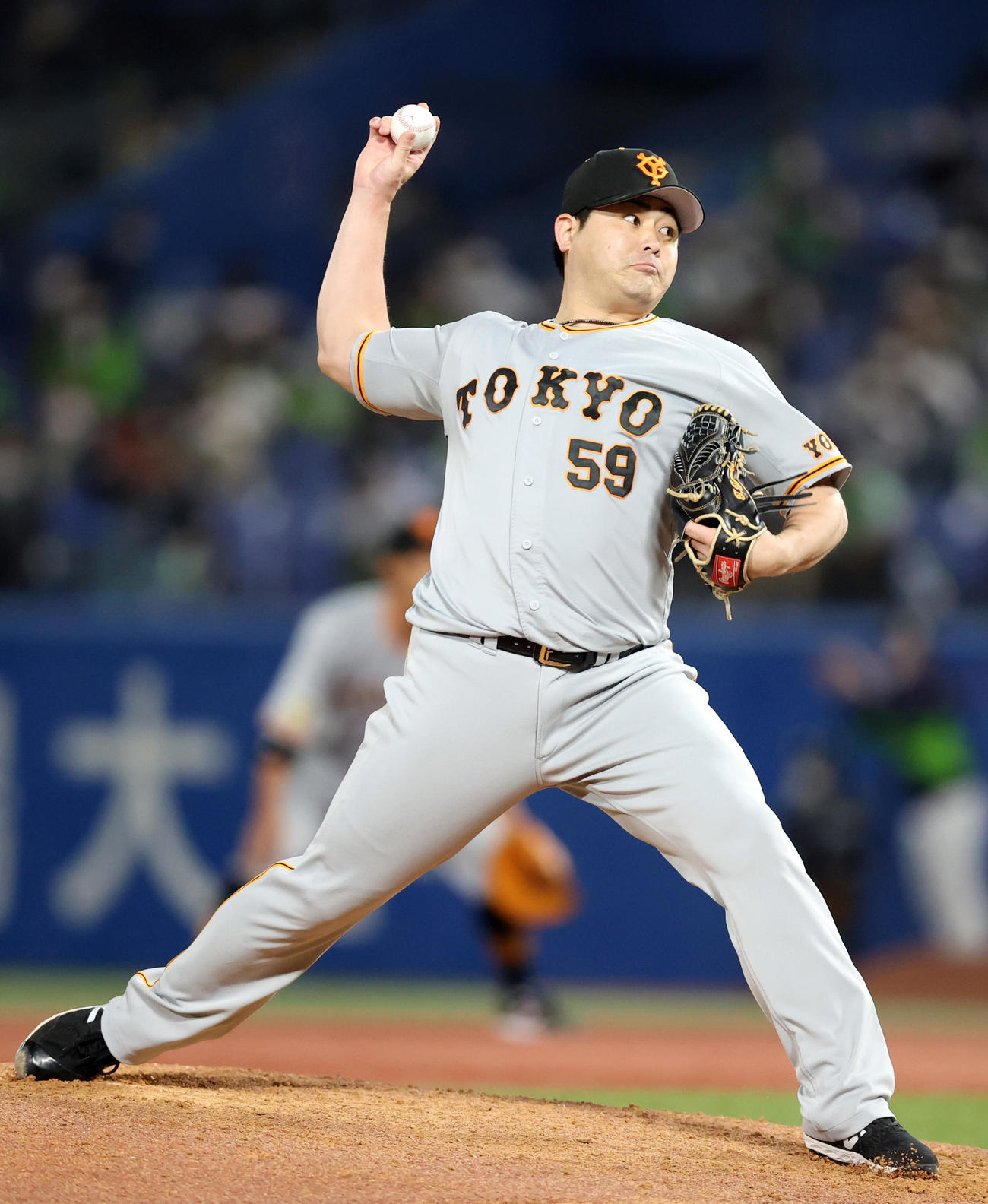 巨人田中豊樹投手（2021年10月24日撮影）