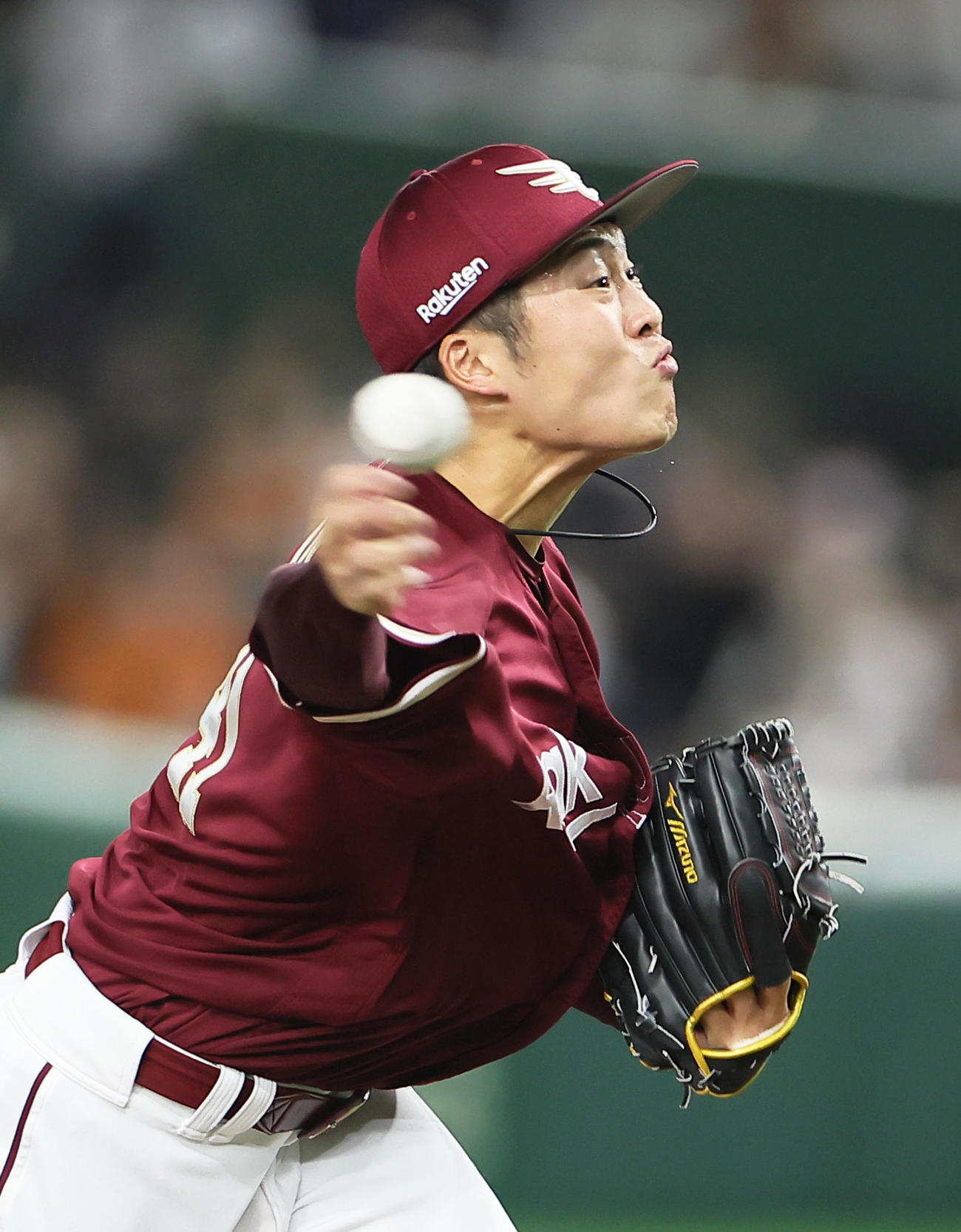 楽天伊藤茉央（2023年3月25日撮影）