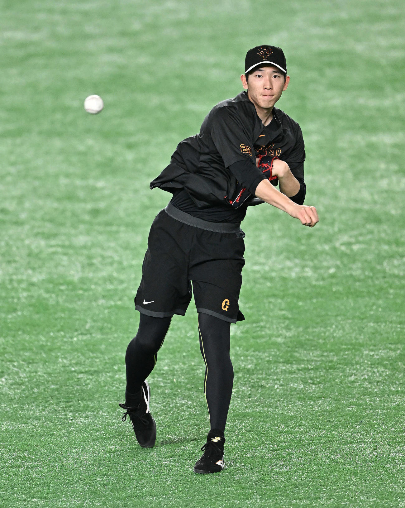 巨人戸郷翔征（2023年4月2日撮影）