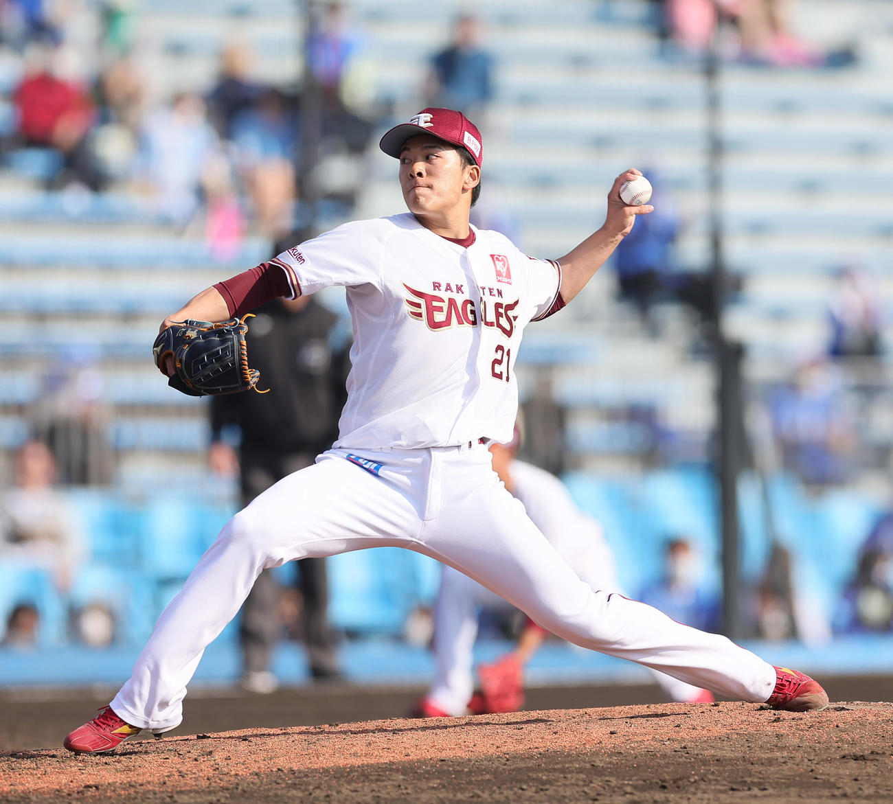 楽天早川隆久（2023年3月8日撮影）