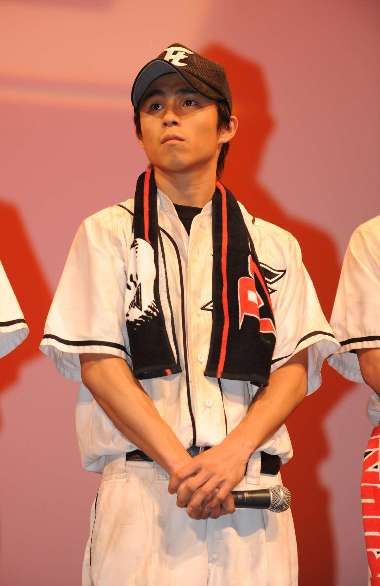 映画「ROOKIES−卒業−」の完成披露試写会に出席する中尾明慶（2009年4月撮影）