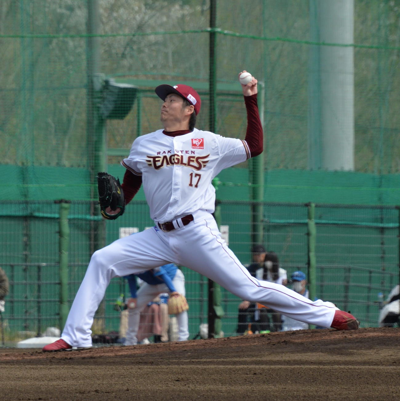 6回を4安打5奪三振と好投した塩見