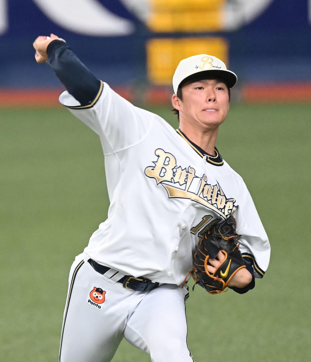 オリックス山本由伸（2023年4月5日撮影）