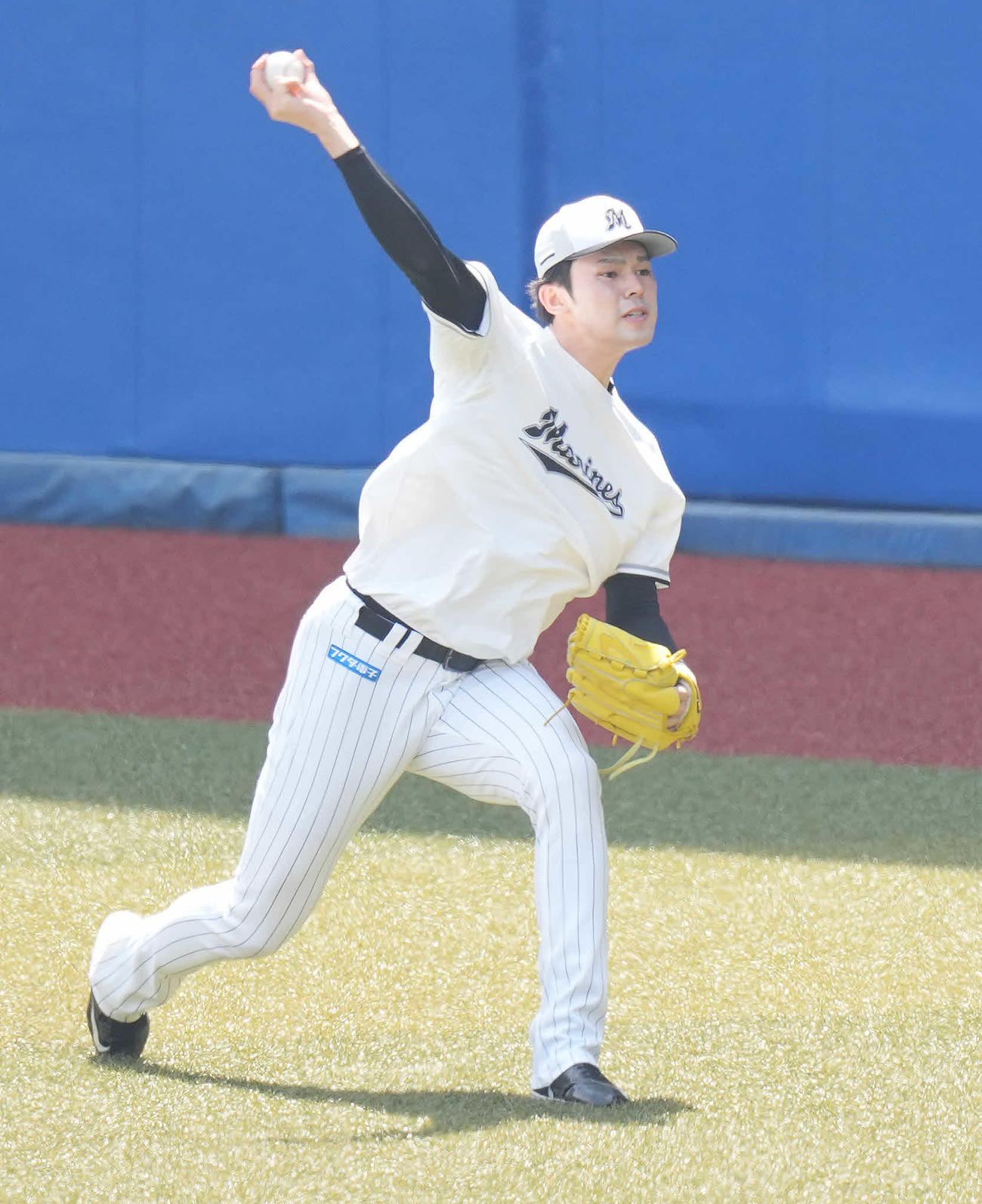 ロッテ佐々木朗希（2023年4月5日撮影）