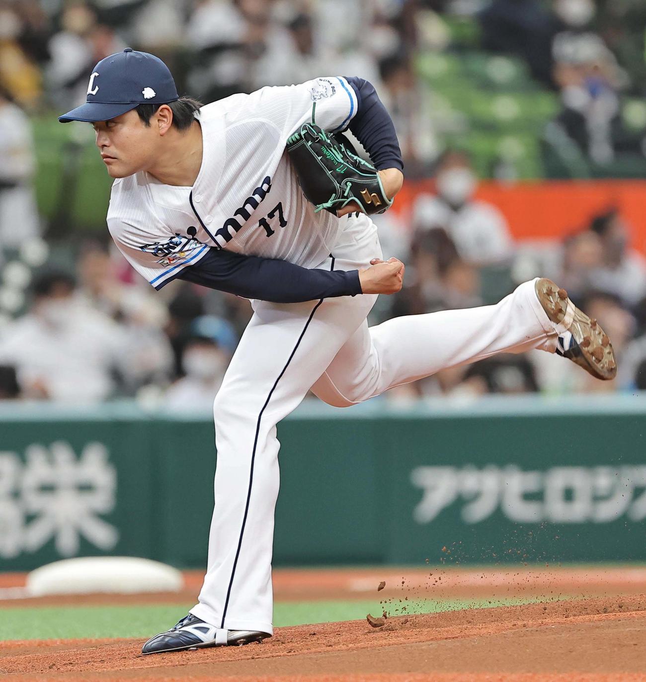 西武松本航（2023年3月21日撮影）