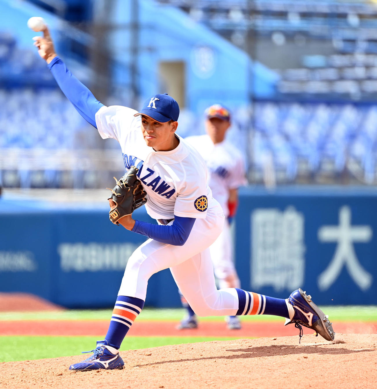 青学大対駒大　駒大の3番手エーアンリン（撮影・たえ見朱実）