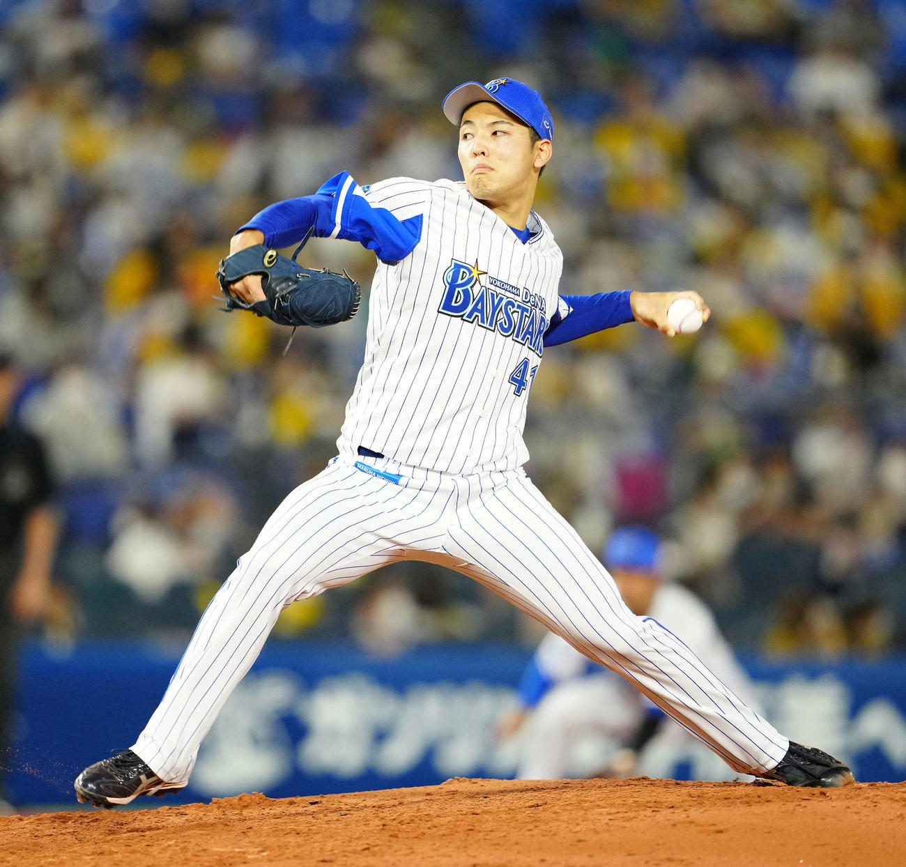 DeNA桜井周斗（2021年10月5日撮影）