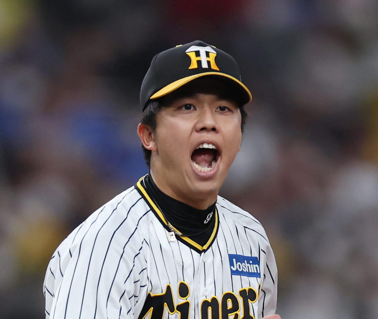 阪神才木浩人（2023年4月2日撮影）