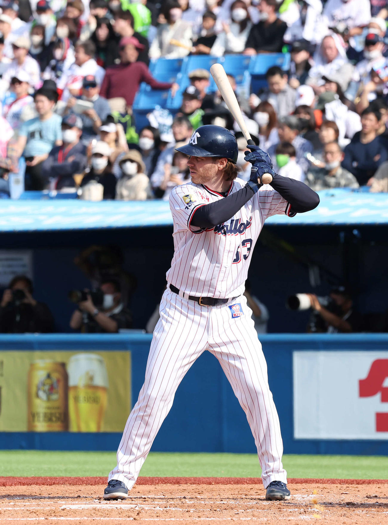 ヤクルト　ピーターズ（2023年4月1日撮影）