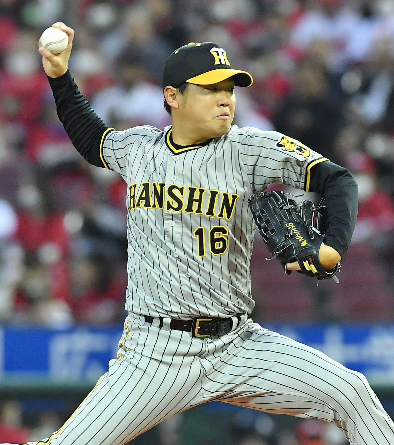 阪神西勇輝（2023年4月4日撮影）