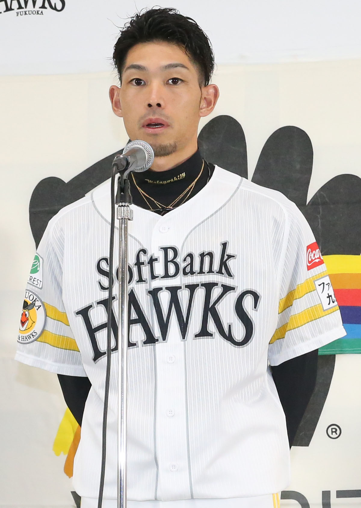 WCBFに寄付活動を始めた又吉（撮影・冨田成美）