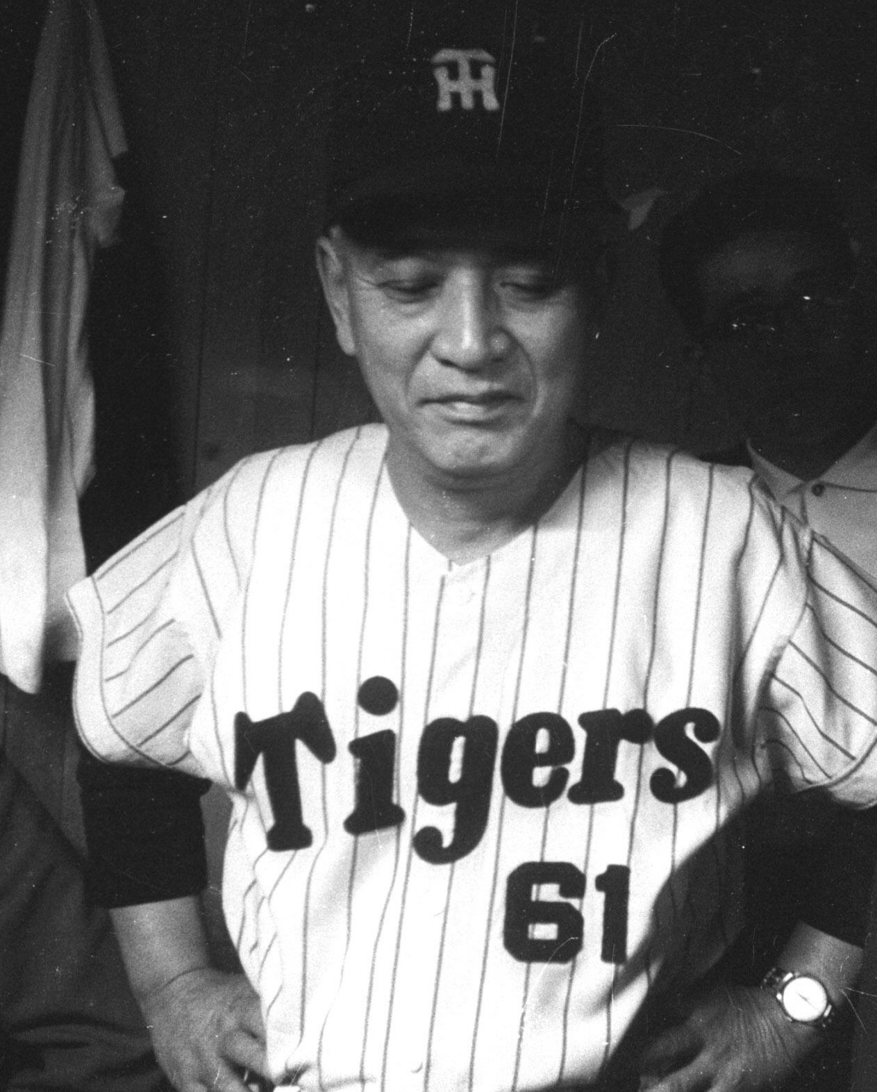 阪神藤本定義監督（1964年撮影）