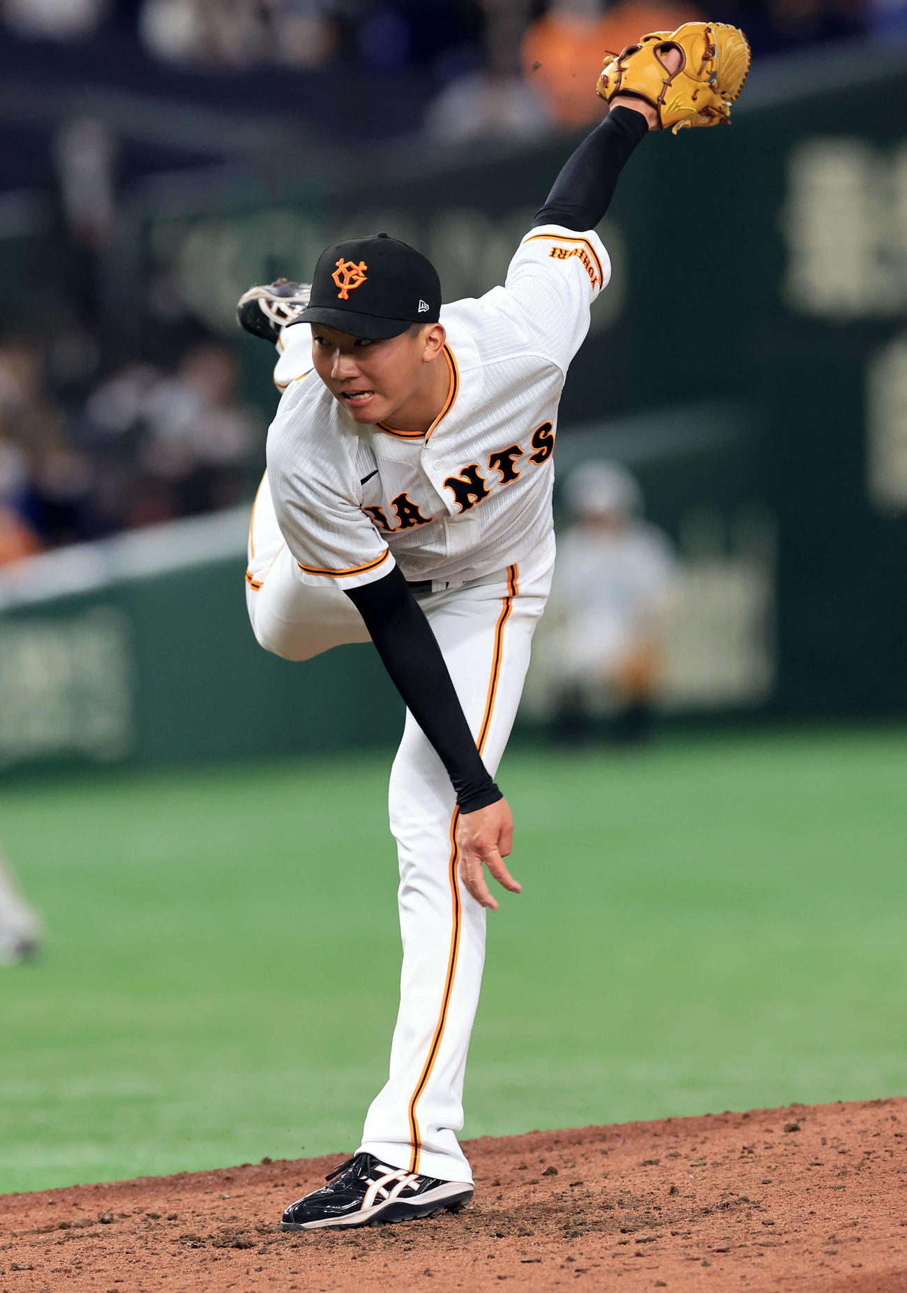 巨人田中千晴（2023年3月25日撮影）