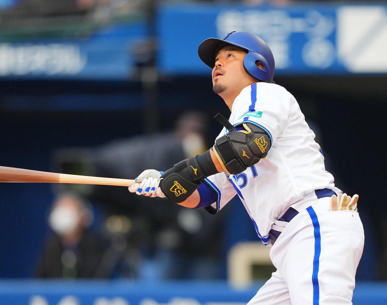DeNA宮崎敏郎（2023年4月8日撮影）