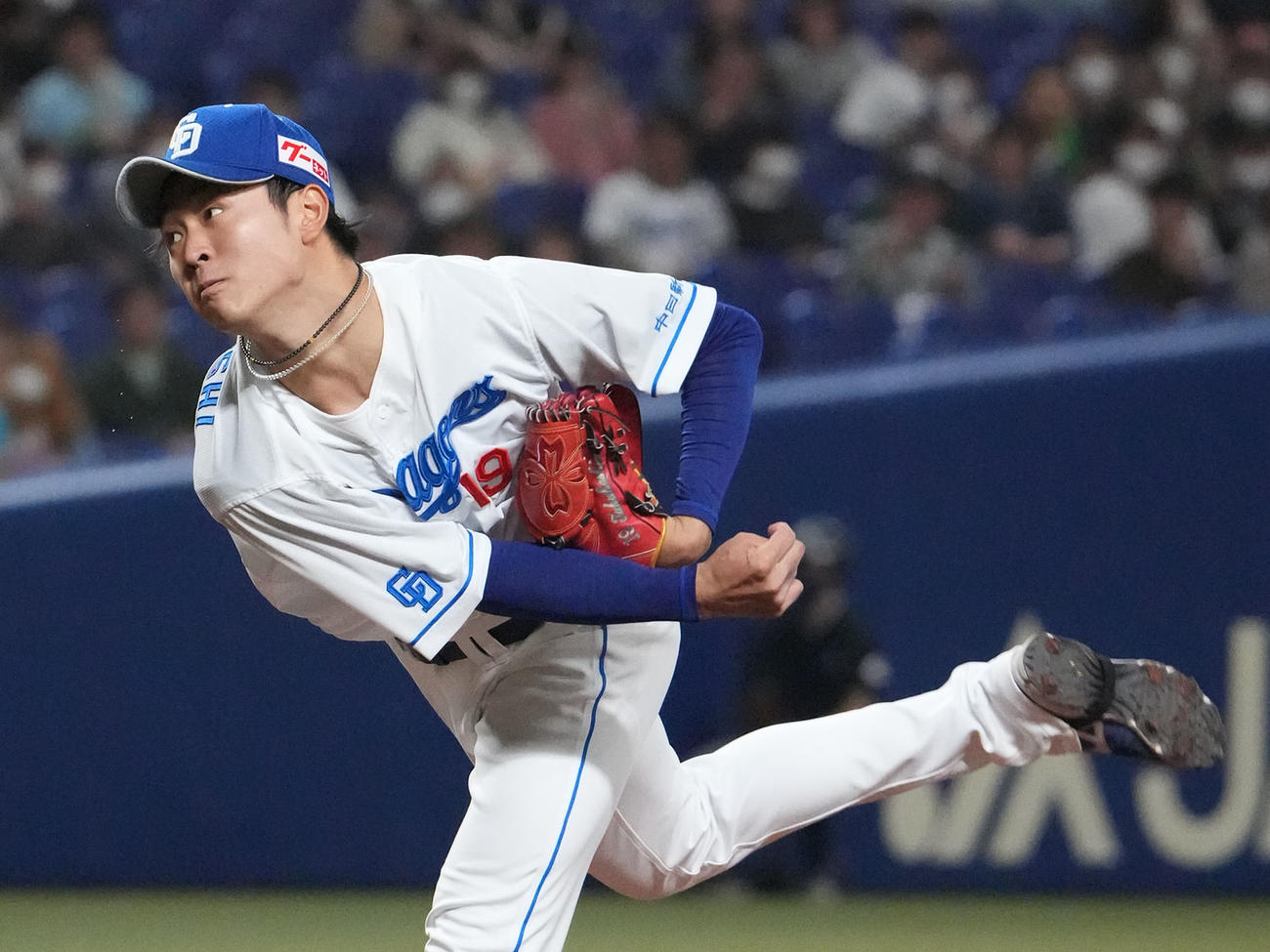 中日高橋宏（2023年4月5日撮影）