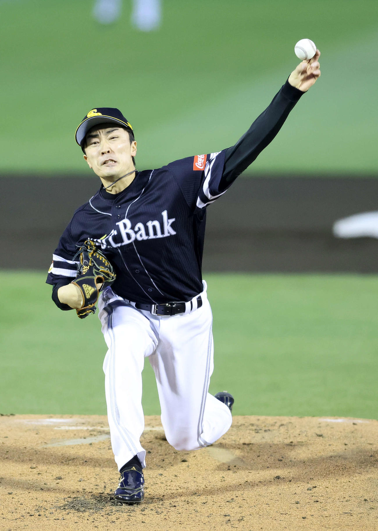 ソフトバンク和田毅（2023年4月14日撮影）