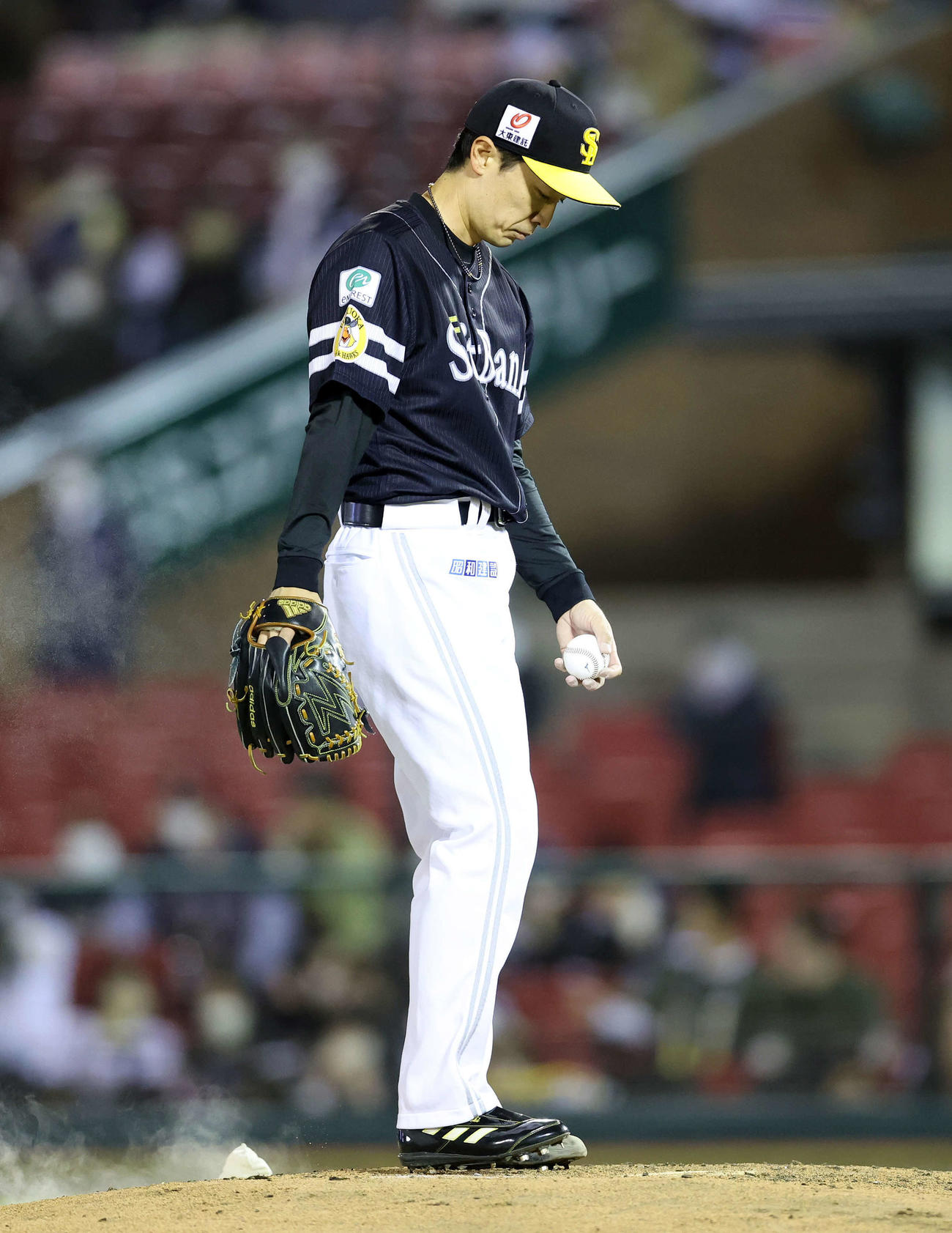 ソフトバンク和田毅（2023年4月14日撮影）
