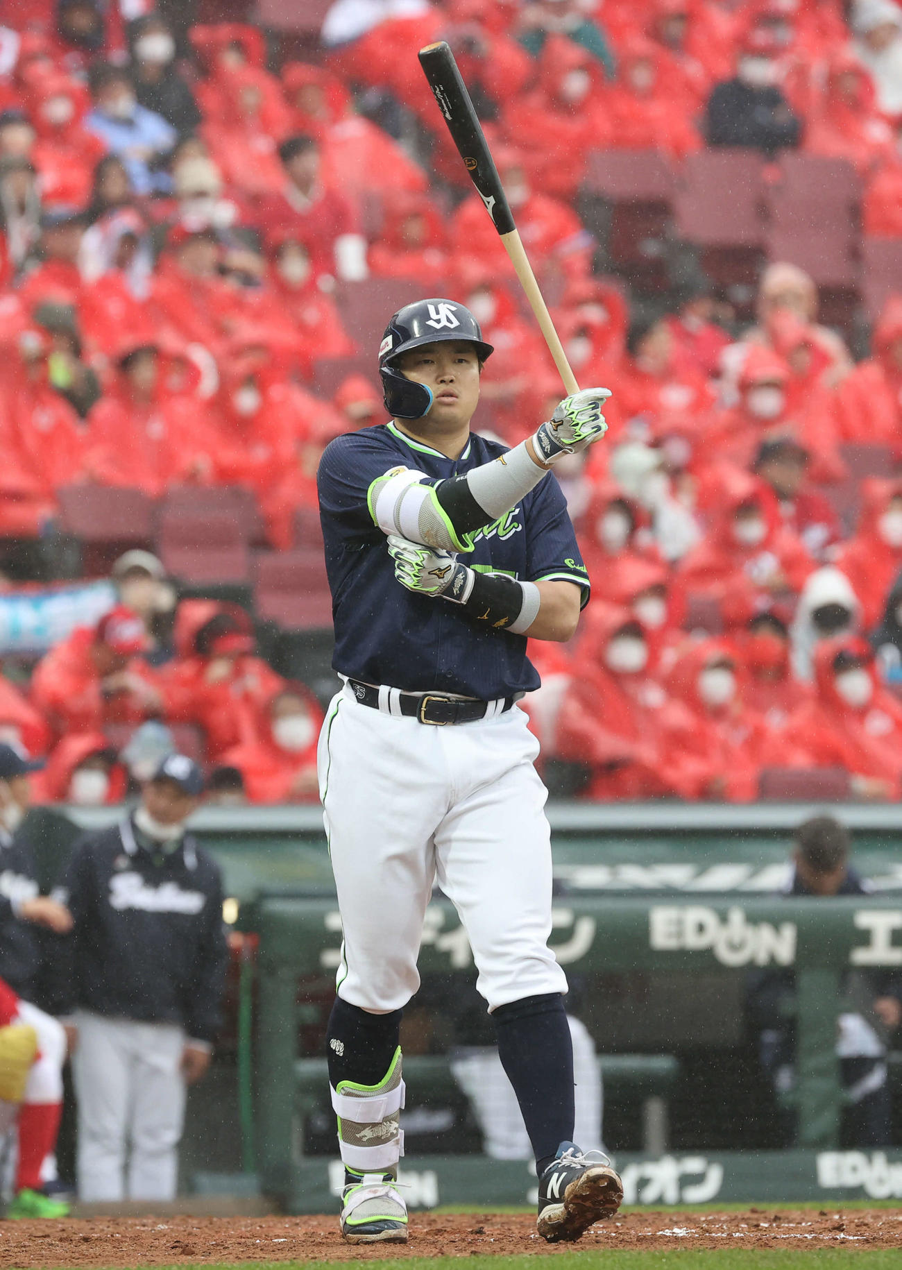 広島対ヤクルト　ヤクルト村上宗隆（23年4月15日撮影）