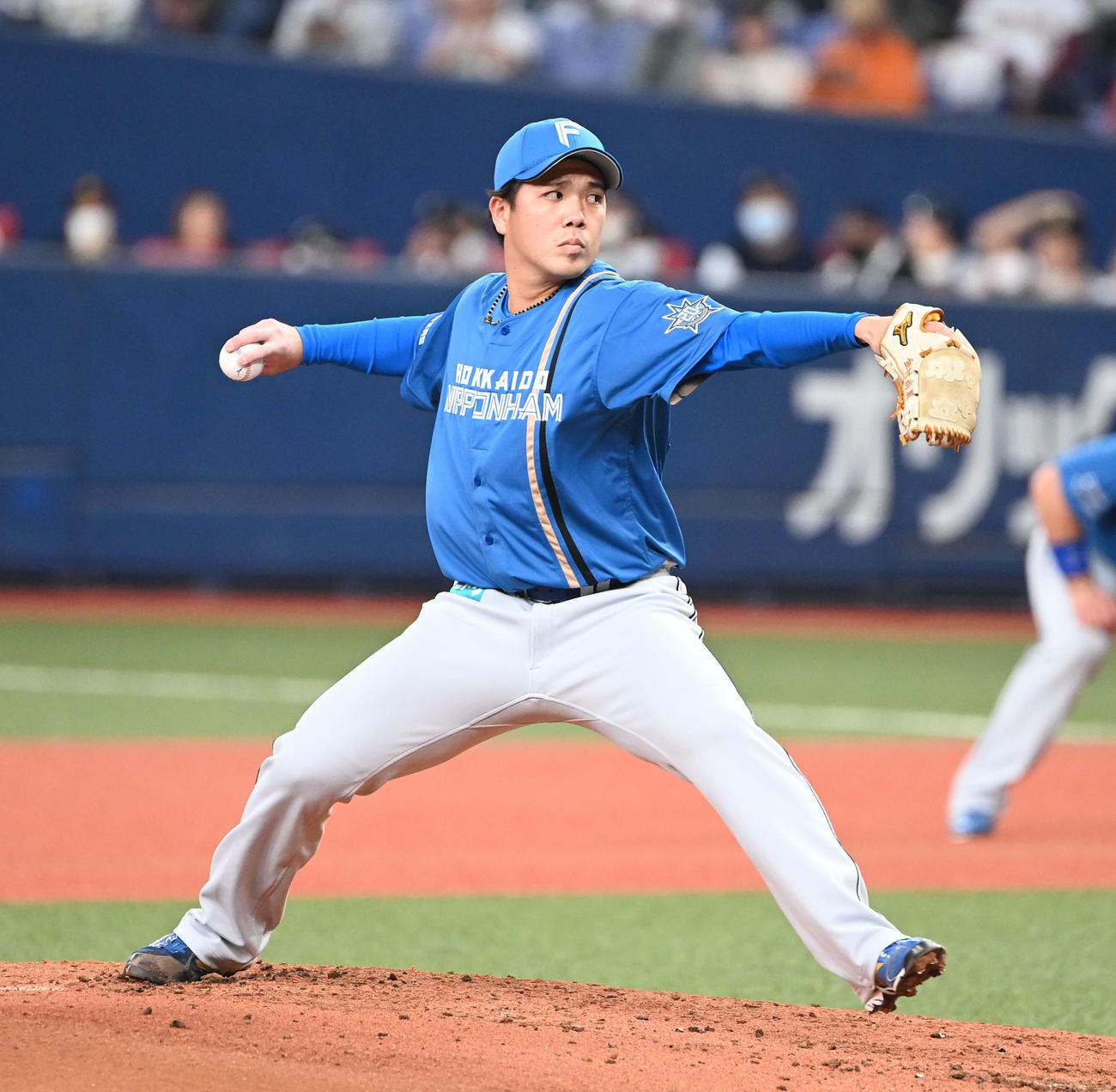 日本ハム金村（23年4月9日撮影）