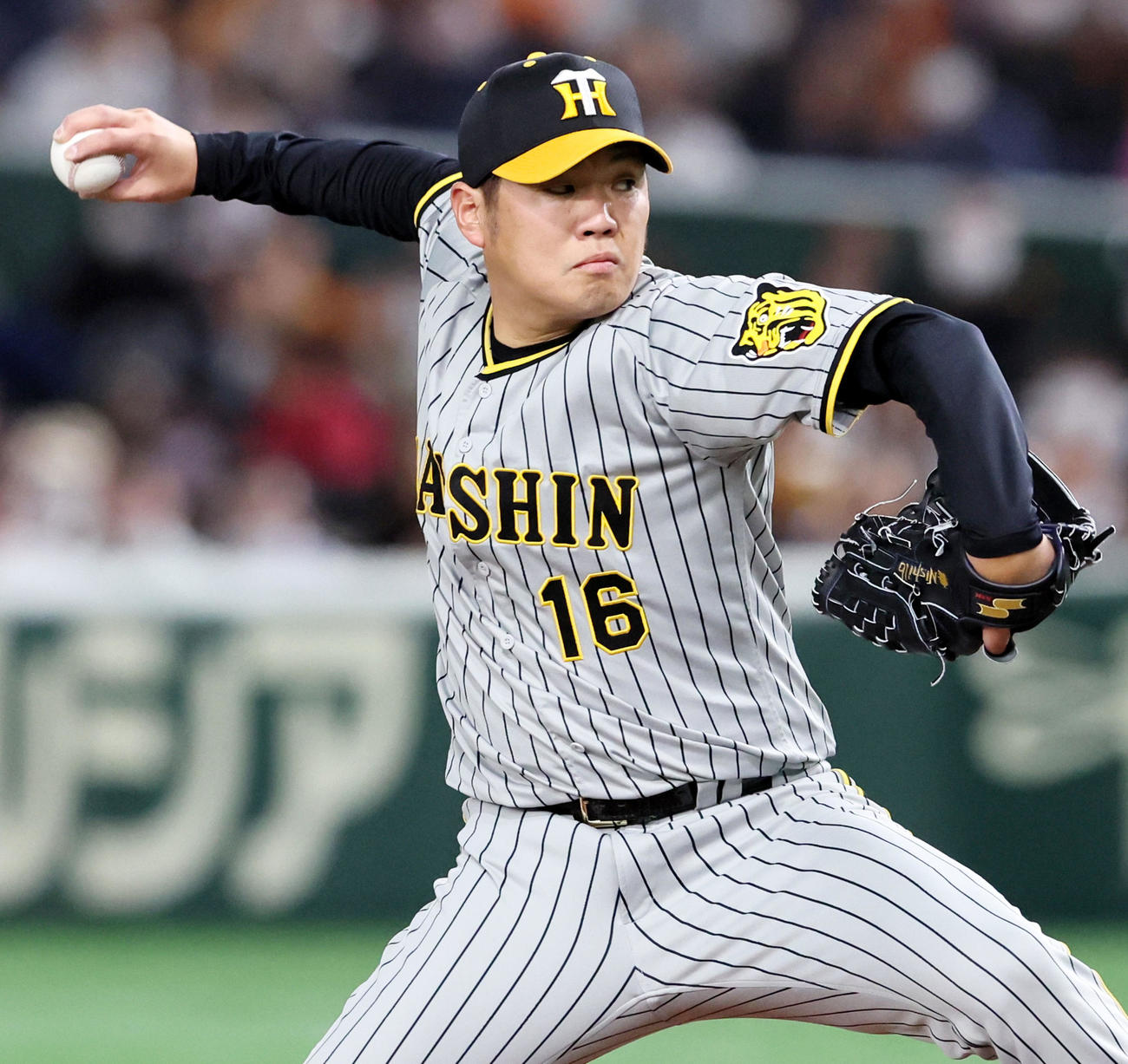 阪神西勇輝（2023年4月11日撮影）