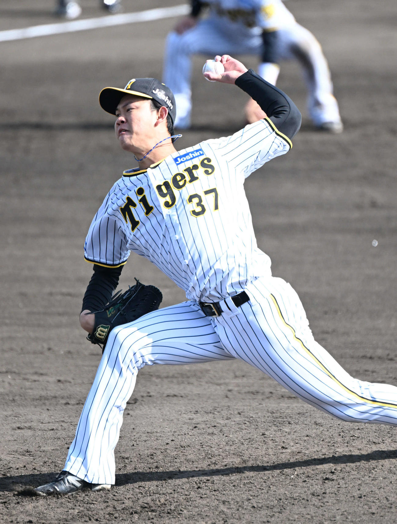 阪神及川雅貴（2023年3月7日撮影）